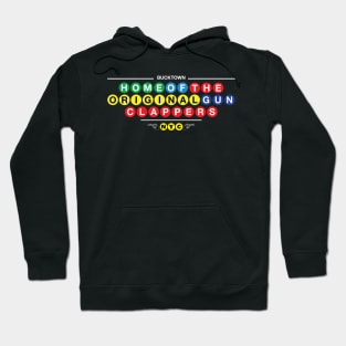 Home of the Original Gun Clappers Deluxe Hoodie